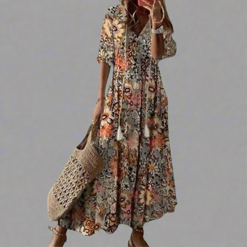 Margaux ™ - Robe Longue Bohème Aérée pour Été