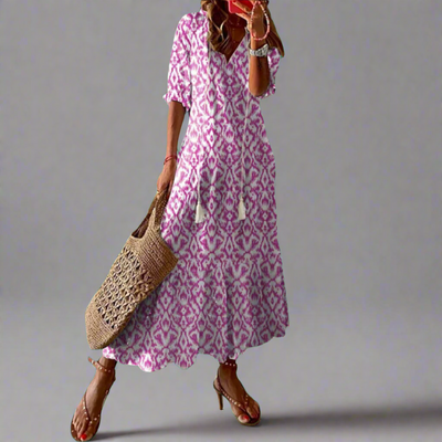 Margaux ™ - Robe Longue Bohème Aérée pour Été