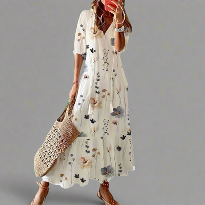 Margaux ™ - Robe Longue Bohème Aérée pour Été