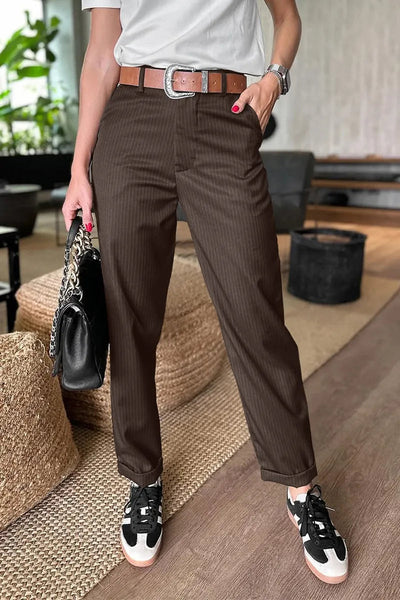 Mathilde ™ - Pantalon Fluide Élégant & Confortable