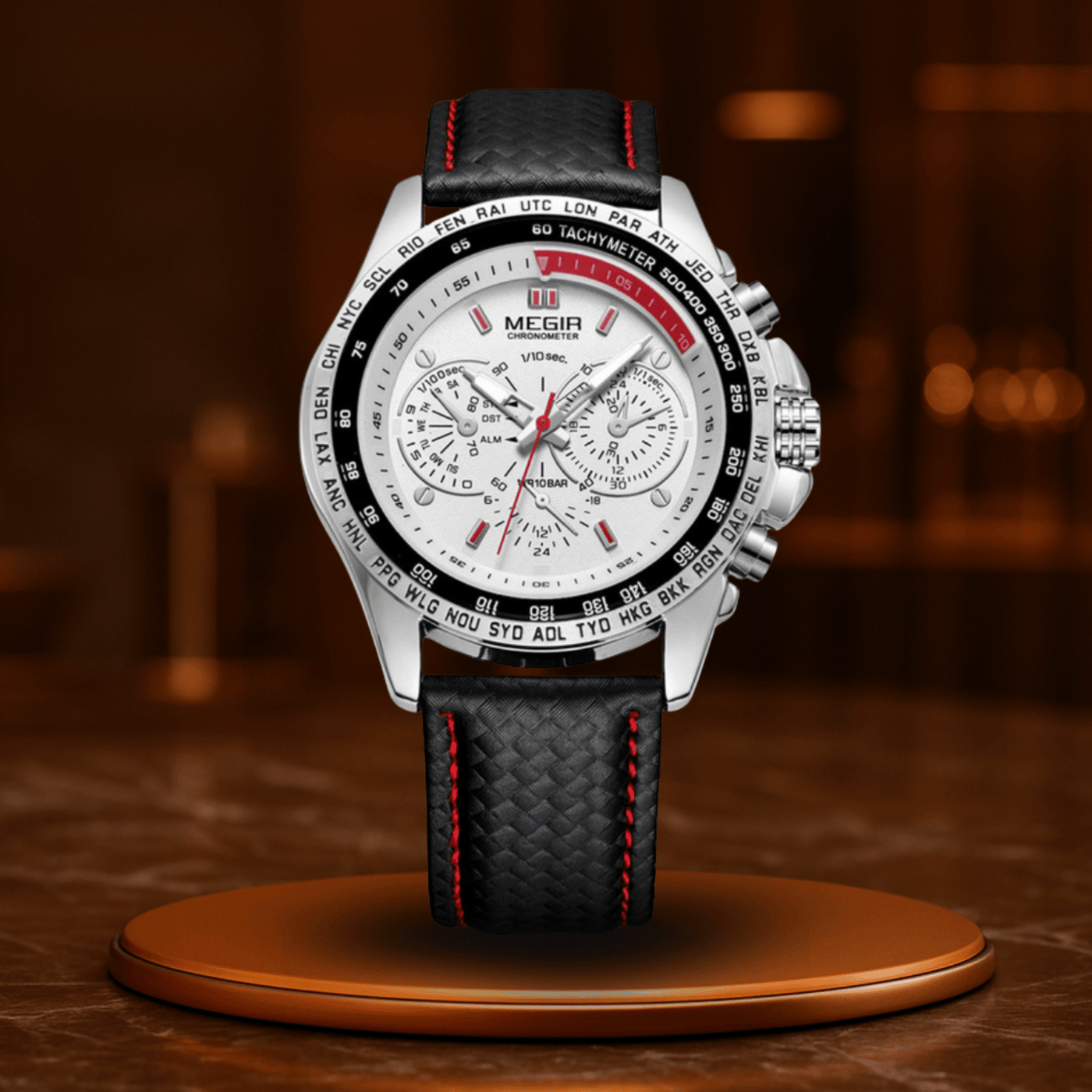 Lucas™ - Montre Élégante avec Précision 47mm