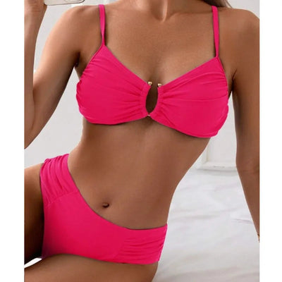 Milena™ - Bikini Élégant avec Détails Dorés