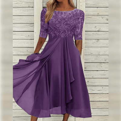 Ellinor ™ Robe Femme Élégante - Dentelle Sophistiquée Pour Toutes Occasions