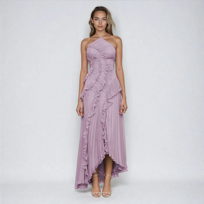 Norelle™ - Robe de Soirée Chic Lilas Éthéré