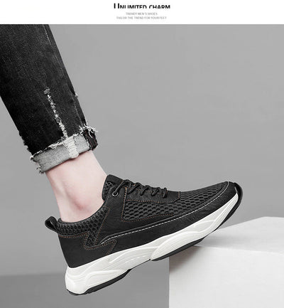 Erik ™ Sneakers - Confort Optimal Avec Élévation Discrète 4-10cm