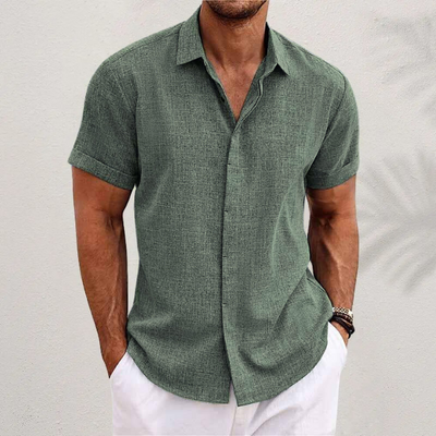 Gunther™ - Chemise En Lin Élégante Et Respirante