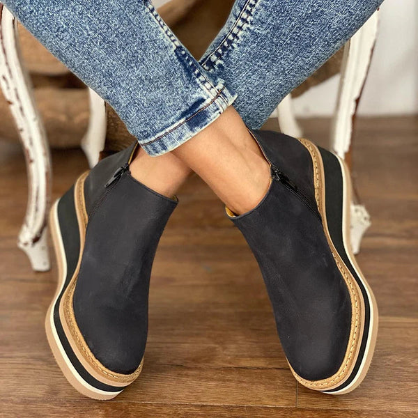 Deborah™ — Bottes Noires Élégantes et Confortables