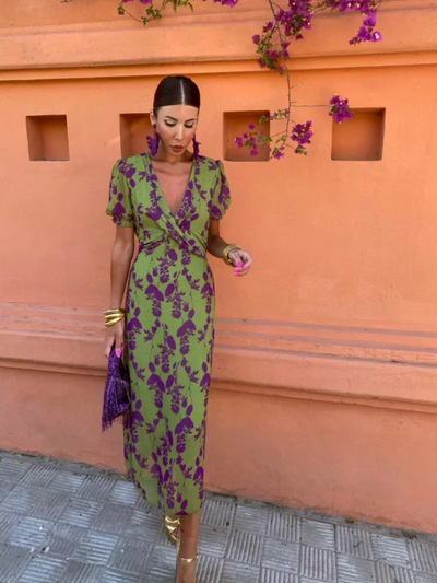 Robe D'Été Femme Longue Chic, Confort Léger, Effet Amincissant - Seraphina™