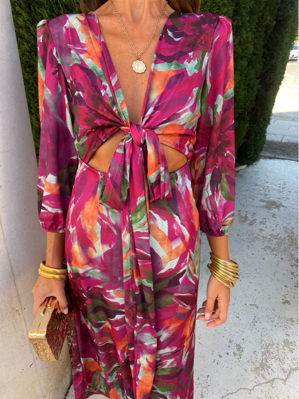 Robe D'été Femme Légère, Confort Optimal, Coupe Midi Élégante - Dani™