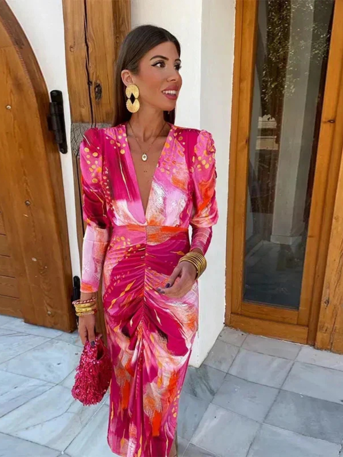 Robe Longue Femme Chic Et Élégante | Confort Optimal | Design Flatteur | Chiara™