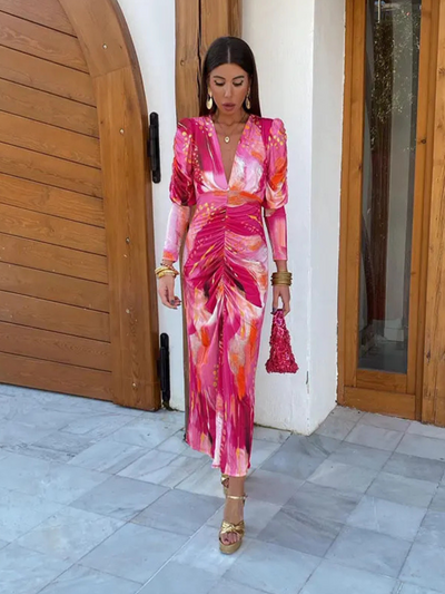 Robe Longue Femme Chic Et Élégante | Confort Optimal | Design Flatteur | Chiara™