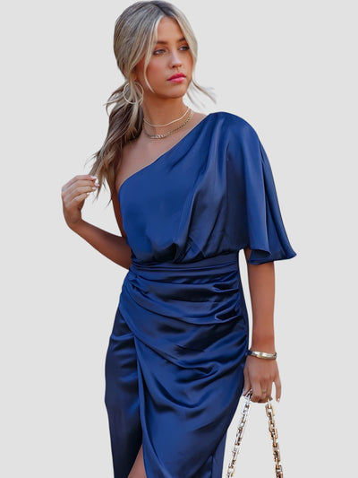 Robe Longue Femme Élégante Alicia™, Confort Optimal, Design Intemporel