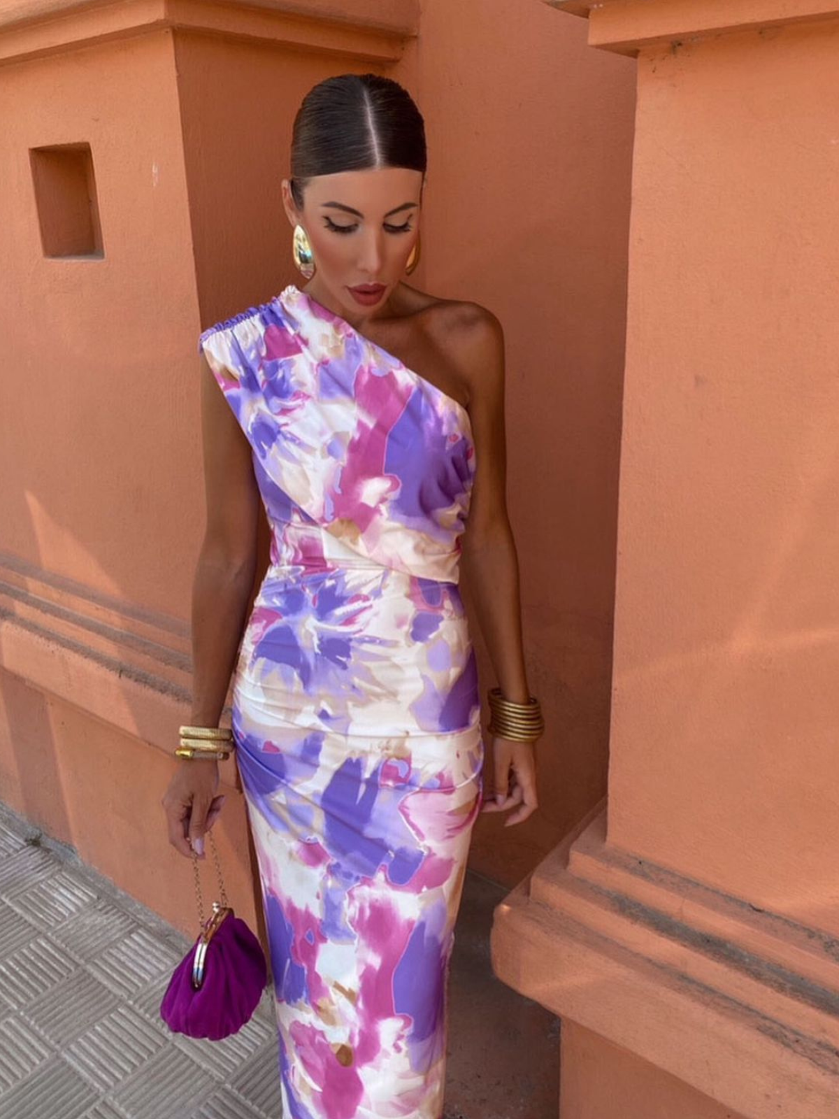 Robe Longue Femme Fluide Colorée - Confort Optimal - Robe de Soirée Élégante - Aurelia™