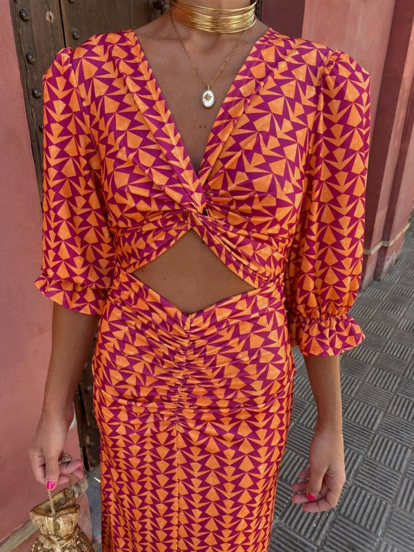Robe d'Été Femme Longue Chic Lara™ - Élégante, Fluide, Polyvalente