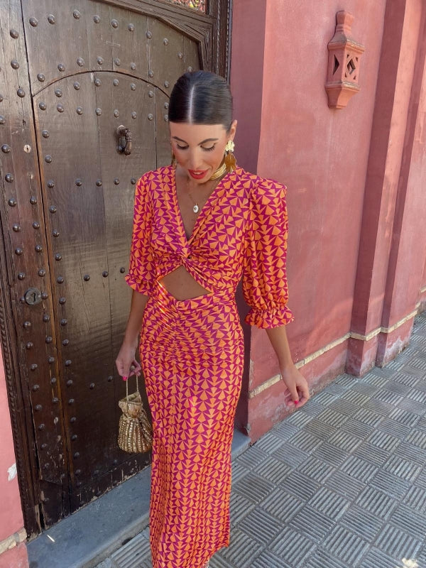 Robe d'Été Femme Longue Chic Lara™ - Élégante, Fluide, Polyvalente