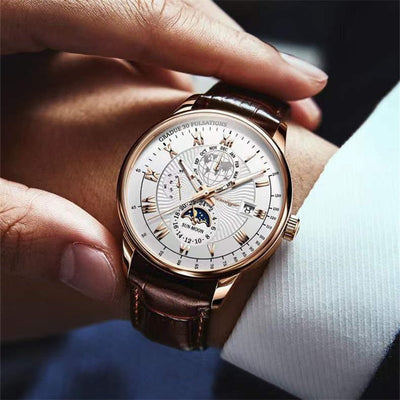 Marc™ - Montre Homme Luxe Élégante, Confort et Style Raffiné