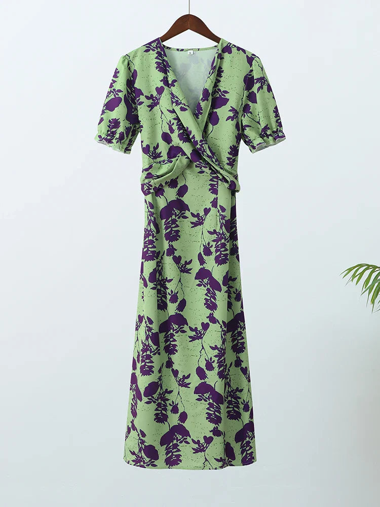 Lovisa ™ - Robe D'Été Femme Chic Florale Élégante Pour Toutes Occasions