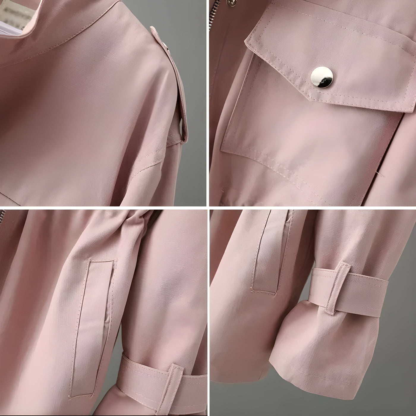 Albin ™ | Trench Femme Élégant - Confort et Style Ajustable
