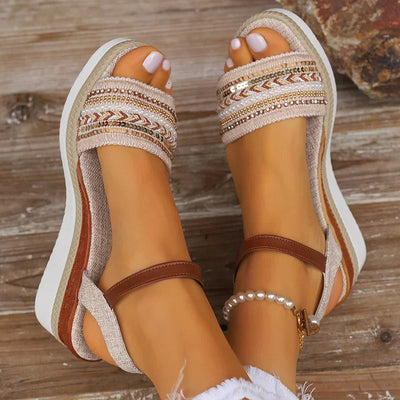 Dixie™ - Sandales Femme Élégantes et Confortables Pour l'Été