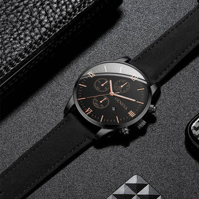 Marc™ - Montre Homme Élégante Avec Confort Optimal et Design Raffiné