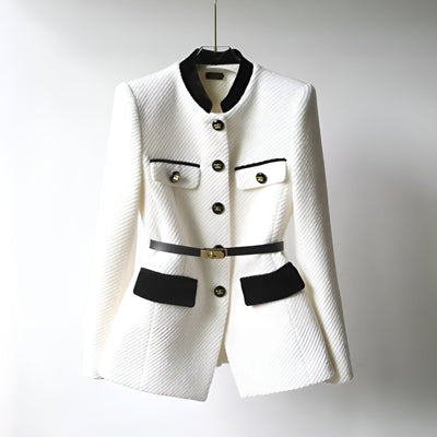 Alva ™ Blazer Noir Femme - Élégance et Confort Inégalés