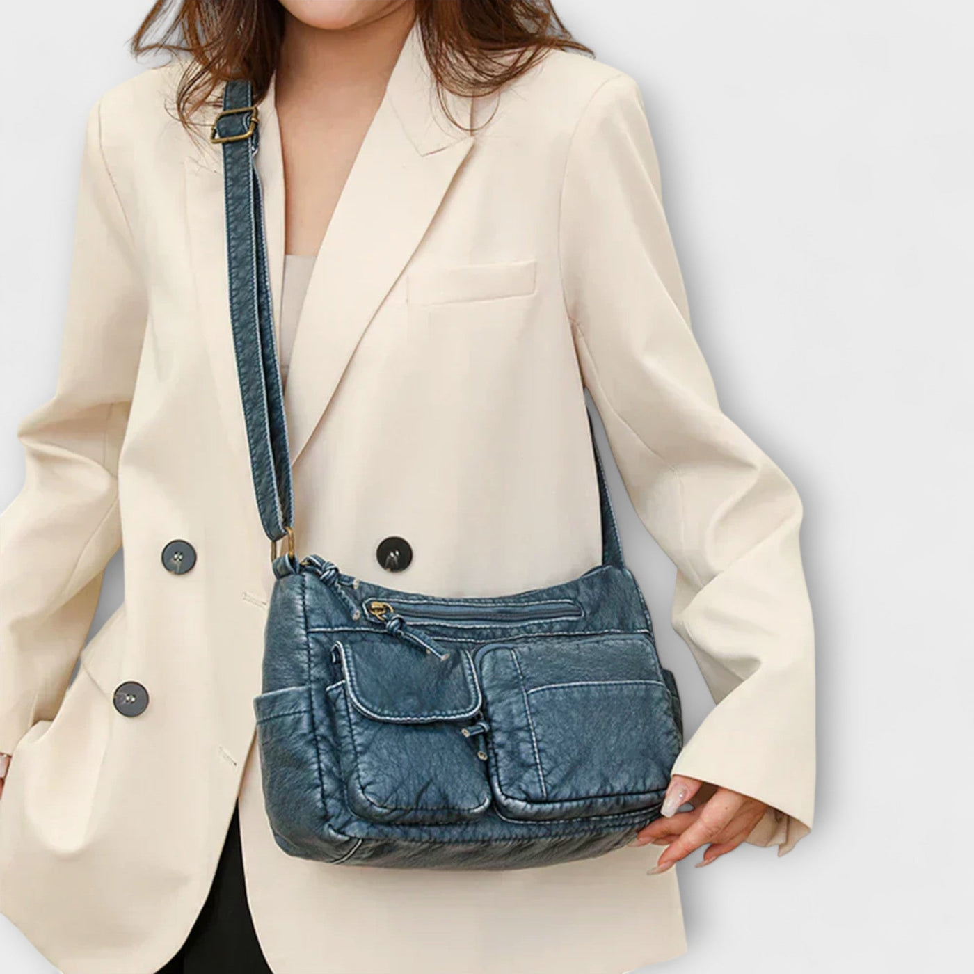 Fanny ™ - Sac En Cuir Femme Élégant - Spacieux et Polyvalent
