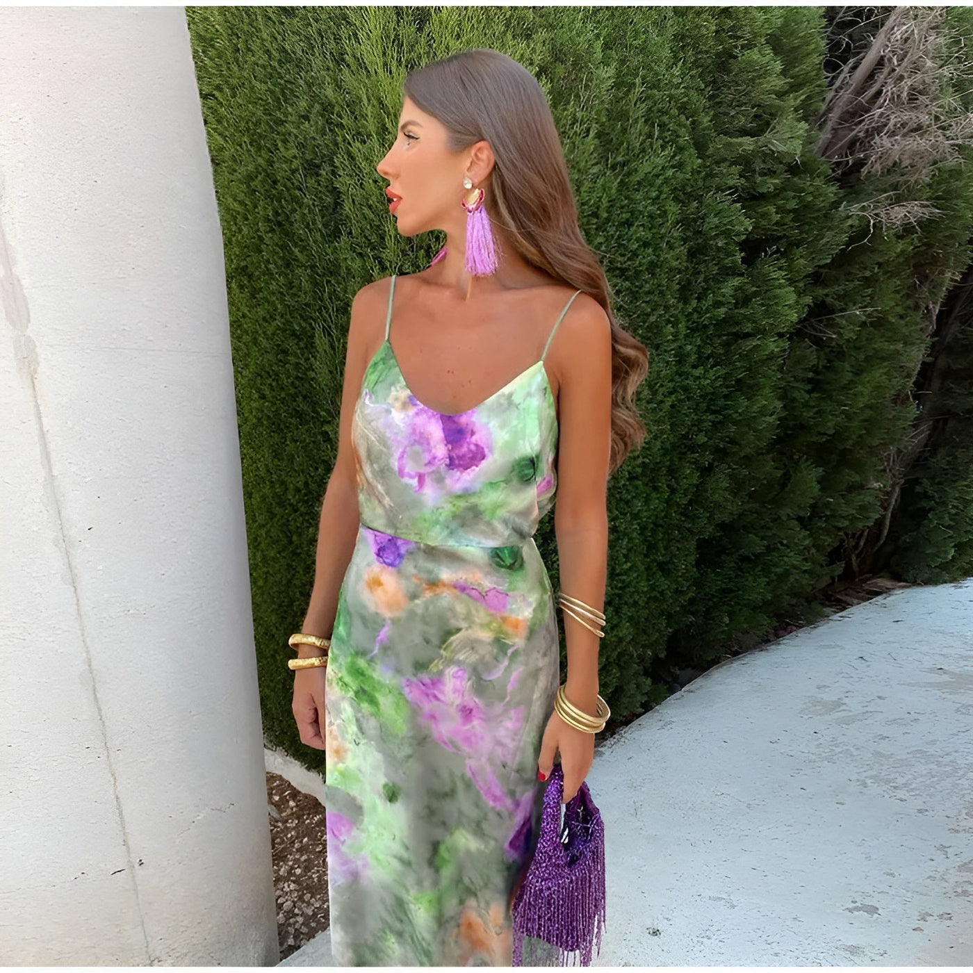 Tove ™ - Robe Longue Femme Tie-Dye Confortable Pour L'Été