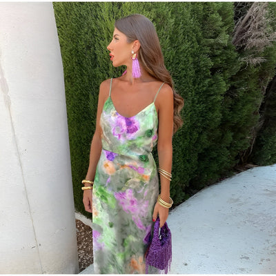 Tove ™ - Robe Longue Femme Tie-Dye Confortable Pour L'Été