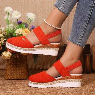 Sandales Orthopédiques Femme Antonia avec Semelle Épaisse et Confort Optimal