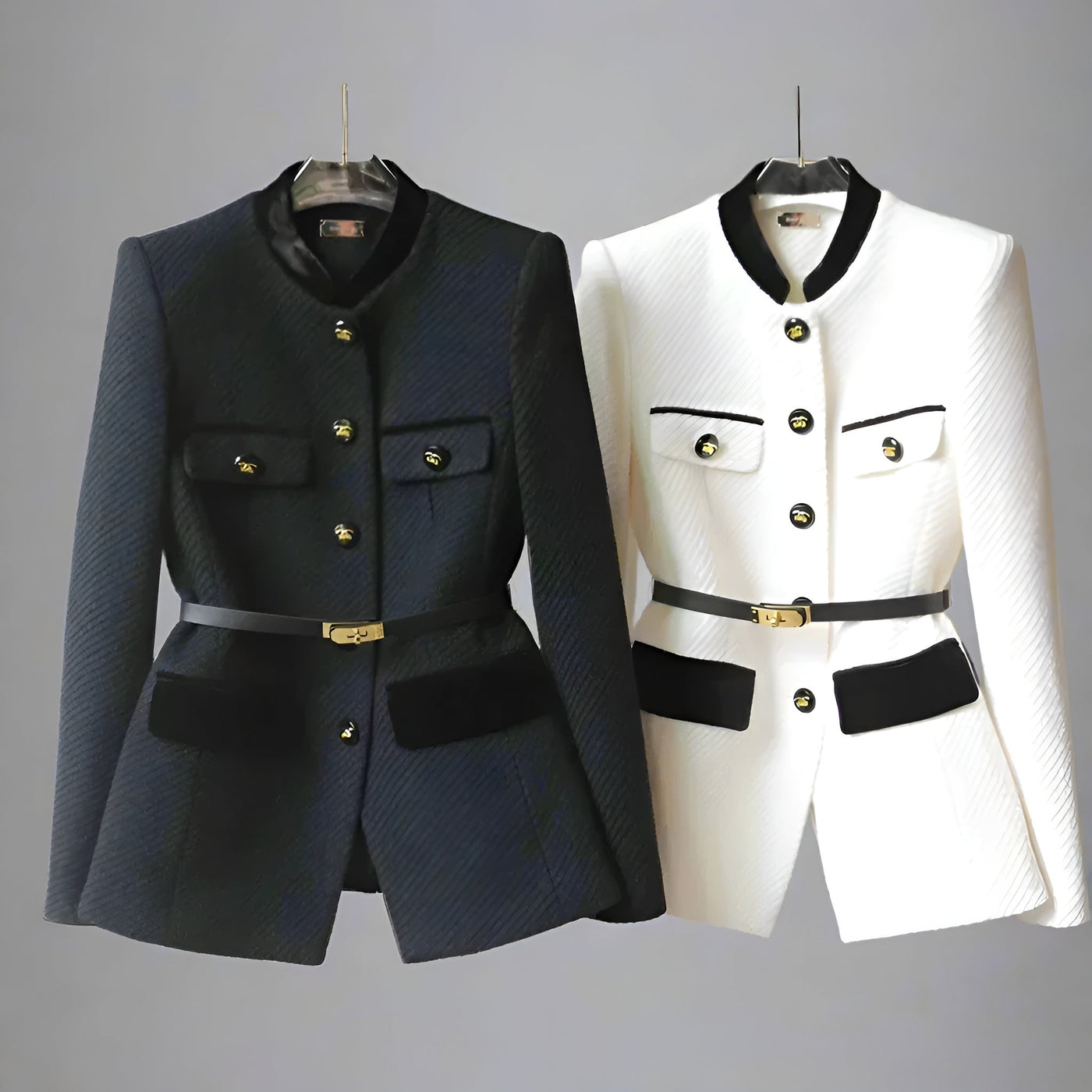 Alva ™ Blazer Noir Femme - Élégance et Confort Inégalés