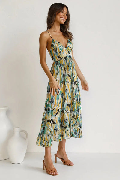 Variant image for Gabriella™ - Robe D'Été Chic Longue Confortable-5