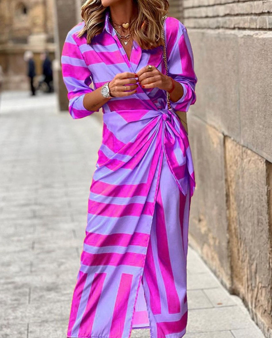 SVEA ™ - Robe Longue Femme Élégante Pour Confiance et Style