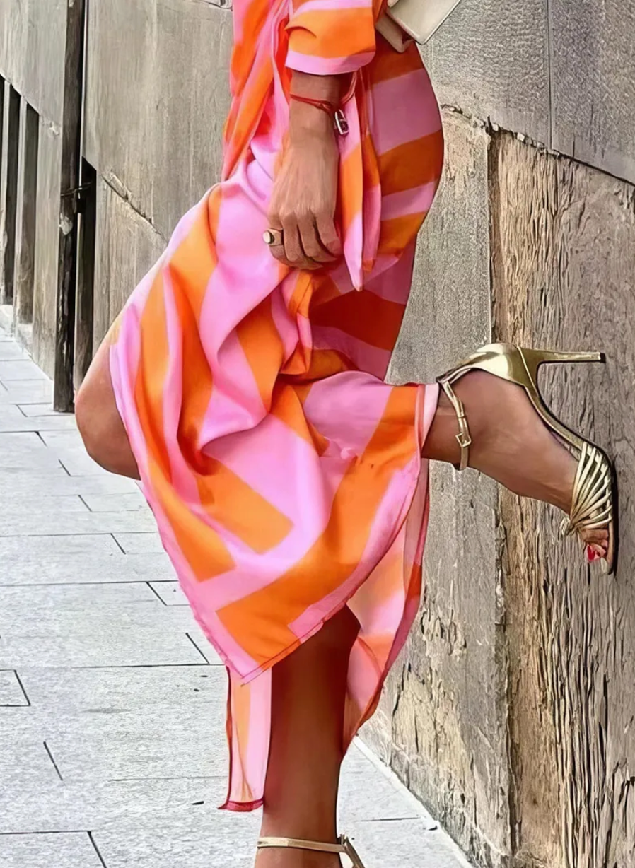 SVEA ™ - Robe Longue Femme Élégante Pour Confiance et Style