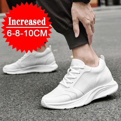 Leif ™ - Sneakers Discrètes avec Hauteur de 10 cm et Confort Optimal