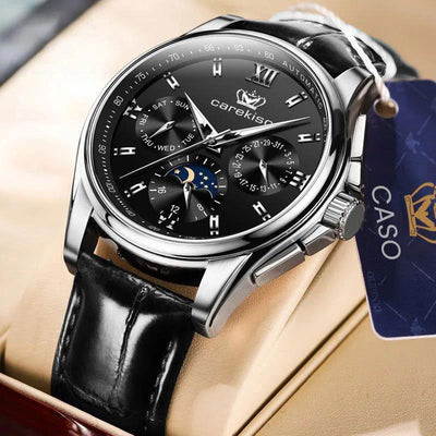 Lucas™ - Montre Automatique Homme Élégante et Durable, Artisanat de Qualité