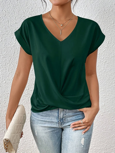 Sophie™ - T-Shirt V-Haut Confortable Élégant
