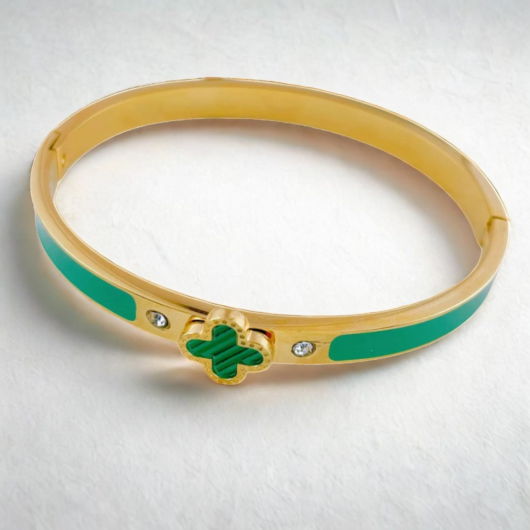Sophie ™ - Bracelet Émeraude Élégant et Unique