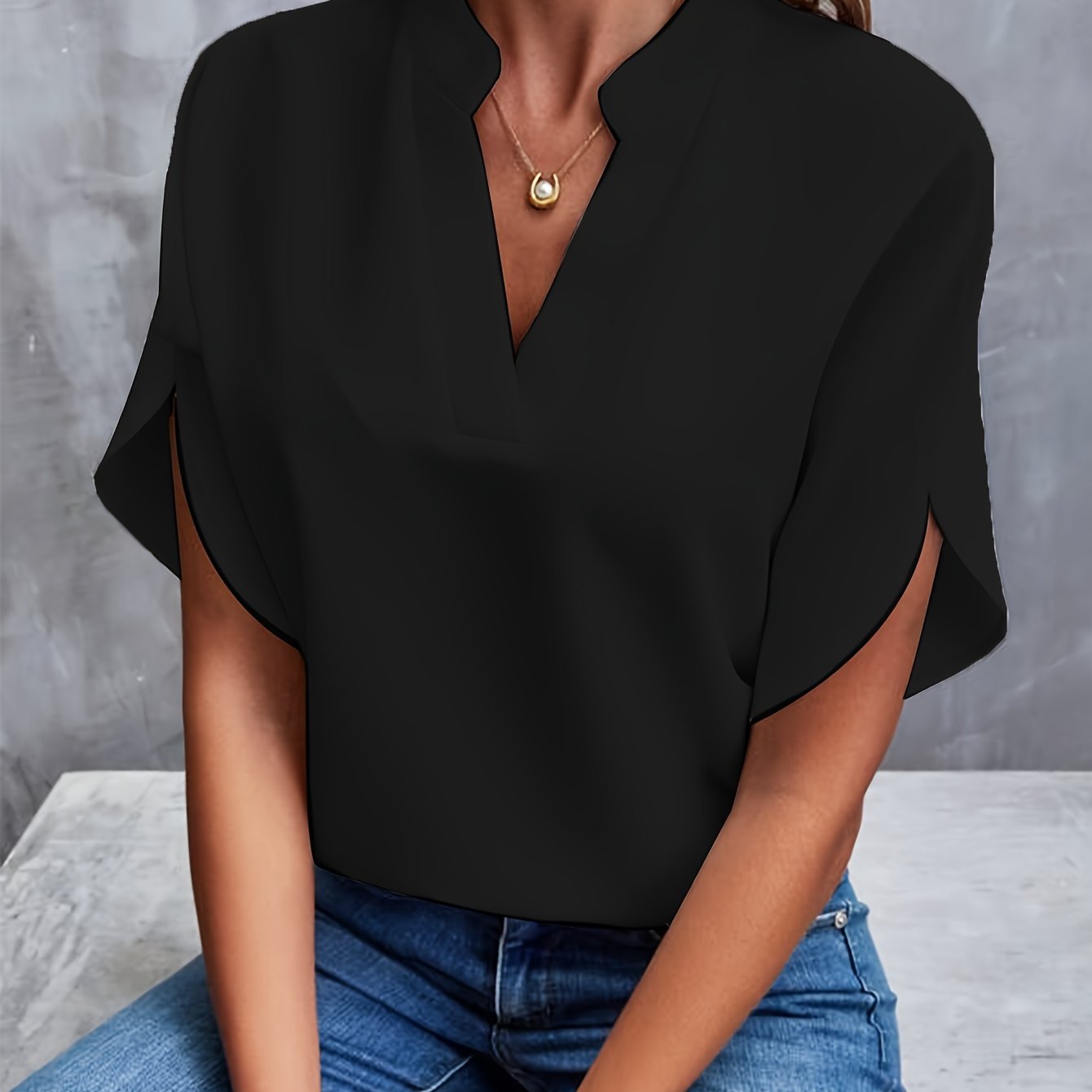 Vivian™ - Blouse Femme Élégante Blanche, Confort & Style Polyvalent