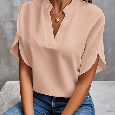 Vivian™ - Blouse Femme Élégante Blanche, Confort & Style Polyvalent