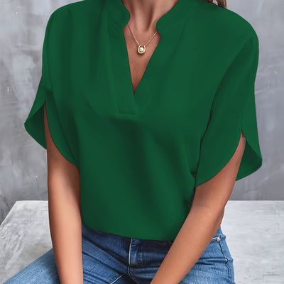 Vivian™ - Blouse Femme Élégante Blanche, Confort & Style Polyvalent