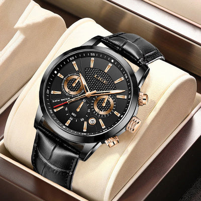 Lucas™ - Montre Militaire Homme - Élégance et Confort Durable