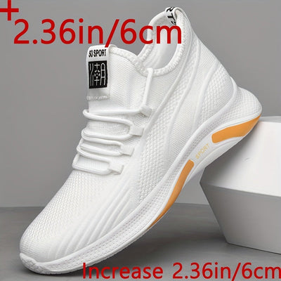 Elias ™ Chaussure Basket - Confort Optimal Avec Augmentation Discrète 6cm