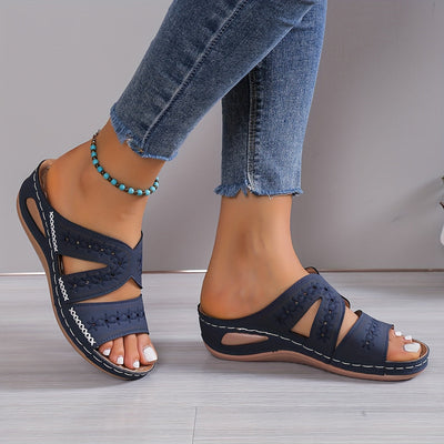Laura™ - Sandales Femme Orthopédiques Élégantes et Confortables