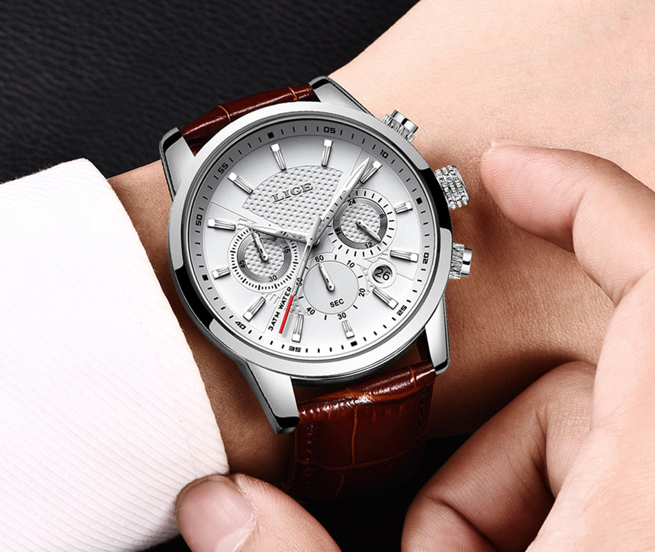 Lucas™ - Montre Militaire Homme - Élégance et Confort Durable