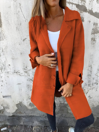 EBBE ™ Manteau Long Femme - Élégance et Chaleur Pour Hiver
