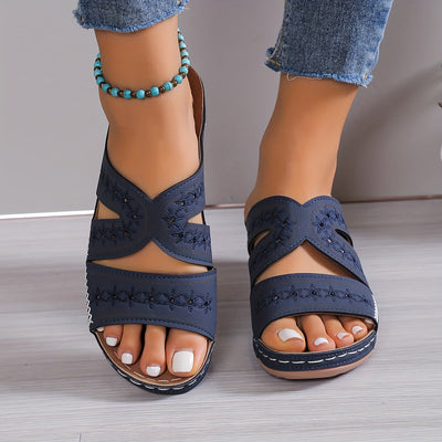 Laura™ - Sandales Femme Orthopédiques Élégantes et Confortables