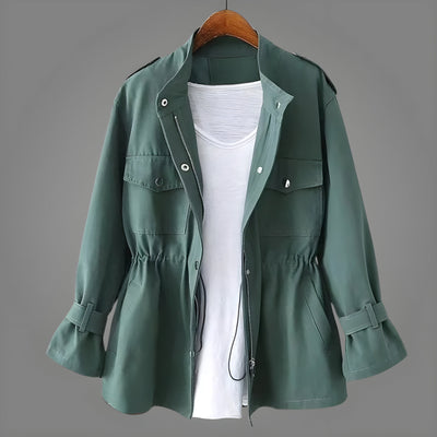 Albin ™ | Trench Femme Élégant - Confort et Style Ajustable