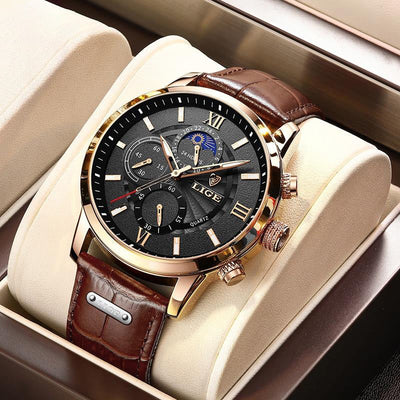Lucas™ - Montre Sportive Homme Élégante et Durable, Résistante à l'Eau