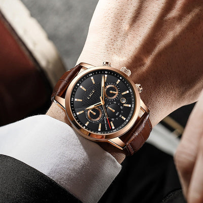 Lucas™ - Montre Militaire Homme - Élégance et Confort Durable