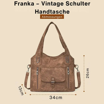 Franka™ - Sac à Main Femme Vintage Élégant Avec Sangle Amovible